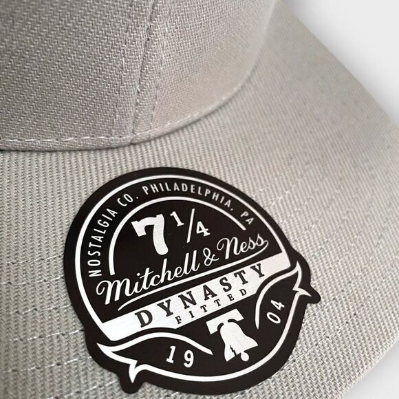 Mitchell & Ness Los Angeles Lakers 50th Anniversary Gray Fitted Hat 7 1/4 New - Picture 3 of 11